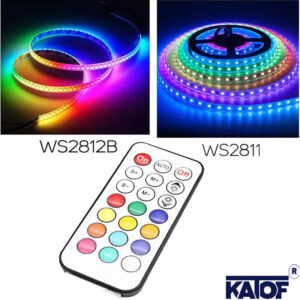 RGB Pixel Led 21Tuşlu Rf Kumandalı Kontrol Modülü - Görsel 3