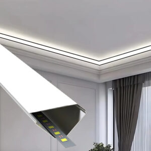 77.4mm 3mt Tavan Köşe LED Profili - Görsel 4