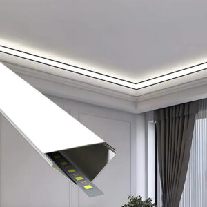 77.4mm 3mt Tavan Köşe LED Profili - Görsel 3