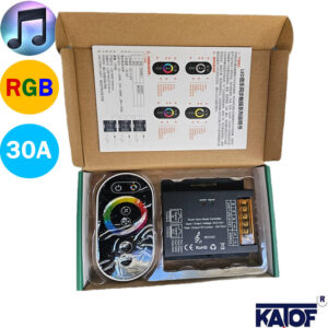 30A RGB Led Dokunmatik Kumandalı Müziğe Duyarlı Kontrol