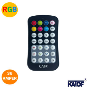 36Amper 12Volt Kumandalı 28 Tuşlu RGB Led Dimmer - Görsel 3