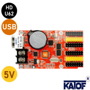 HD-U62 USB Destekli P10 Kayan Yazı Led Kontrol Kartı