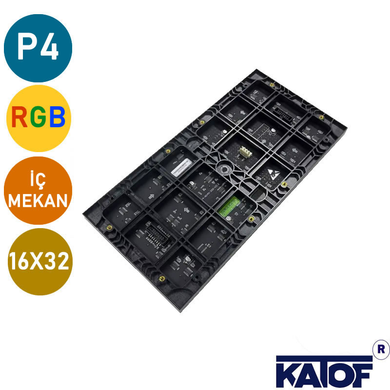 Led Paneli Rekame P4 RGB İç Mekan Smd Led Ekran Paneli 16x32cm – Karaköy Led Shop