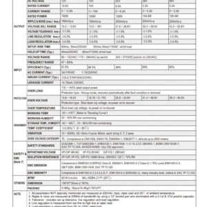 MeanWell 24V 6.5A IP20 156W Güç Kaynağı LRS-150-24 - Görsel 3