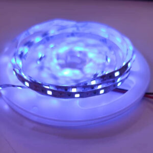 5V 5mm Mavi 2835Smd IP20 60Ledli Şerit Led (5 Metre) - Görsel 4