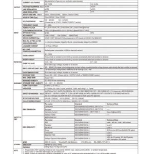 MeanWell 12V 12.5A IP67 Led Sürücü XLG-150-12-A XLG15012A - Görsel 3