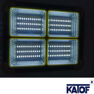 200Watt 3Renk Solar Enerjili Usb Şarjlı Taşınabilir Led Projektör - Görsel 5