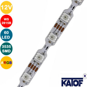 12V WS2815B S Type Tek tek Adreslenebilir ARGB Pixel Şerit Led