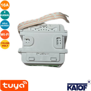 16A 4 Kanal Smart Tuya Destekli Wi-fi' li Röle Devresi 110-240V - Görsel 3