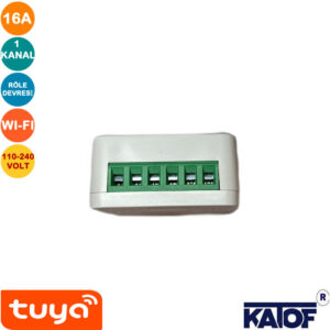 16A Tek Kanal Smart Tuya Destekli Wi-fi' li Röle Devresi 110-240V - Görsel 4