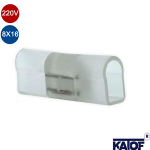 220V 8X16mm 1S Neon Led ara bağlantı Konnektörü