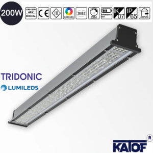 220V 200W IP65 Yüksek Tavan Armatürü - Görsel 2