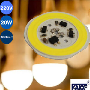 220Volt 20Watt 38mmx6mm Cob Led