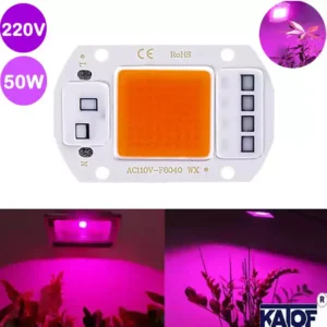 220V 50W Grow Full Spectrum Cob Led Bitki yetiştirme ledi - Görsel 3