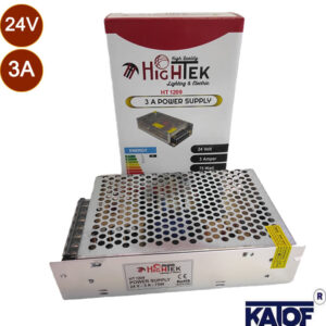 24Volt 3Amper 75W IP20 Kalın Kasa Metal Adaptör