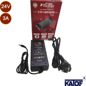 24Volt 3Amper 72W Plastik Masa Tipi Adaptör - Görsel 4