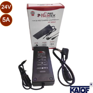 24Volt 5Amper 120W Plastik Masa Tipi Adaptör