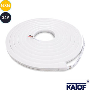 24V 16x16mm IP67 16W Neon Flex Led 10 Metre