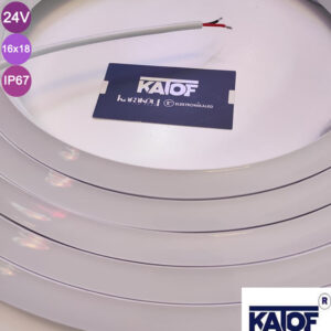 24V 16X18MM Flat Neon Led Gün Işığı IP67 - Görsel 3