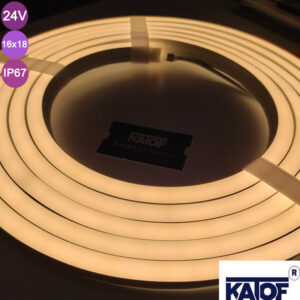 24V 16X18MM Flat Neon Led Gün Işığı IP67 - Görsel 5