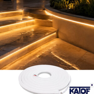 24V 16x16mm IP67 16W Neon Flex Led 10 Metre - Görsel 3