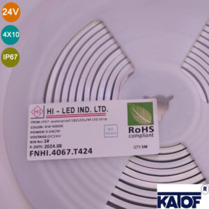 24V 4x10mm T Model IP67 Mdf Mobilya arası Neon Led - Görsel 4