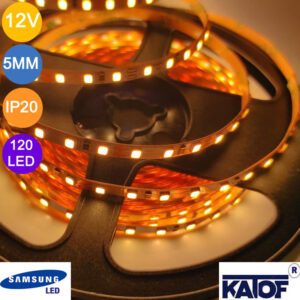Samsung 12V 5mm 2835smd Gün Işığı IP20 120ledli Şerit - Görsel 5