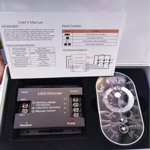 30A 12-24V Tek Renk Led Dokunmatik Modül - Görsel 1