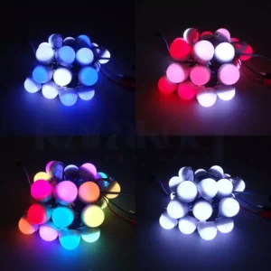 12 Volt 30 mm RGB Piksel Modül Led 40 Adet - Görsel 4