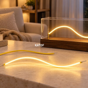 3V 255mm Gün Işığı Esnek Filament LED – Retro Dekoratif Aydınlatma - Görsel 3