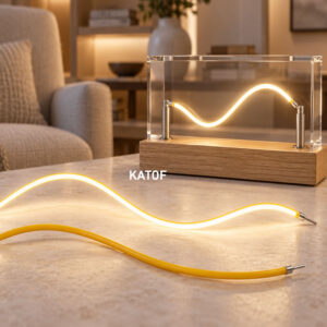 3V 255mm Naturel Beyaz Esnek Filament LED – Retro Dekoratif Aydınlatma - Görsel 3