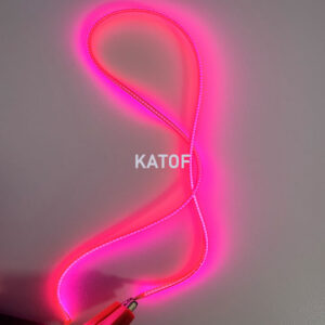 3V 255mm Pembe Esnek Filament LED – Retro Dekoratif Aydınlatma - Görsel 3