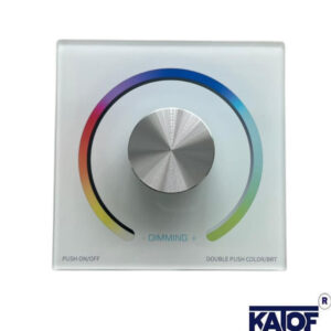 12-24V RGB Kontrol Paneli Dijital Ekranlı Duvar Tipi LED Kumanda