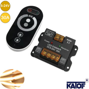 30A 5-24V Tek Renk Led Dokunmatik Kumandalı Kontrol Modülü