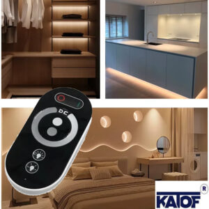 30A 5-24V Tek Renk Led Dokunmatik Kumandalı Kontrol Modülü - Görsel 3