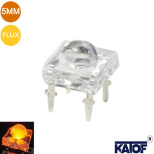 5MM Flux Sarı LED 4 Pin (100 Adet)