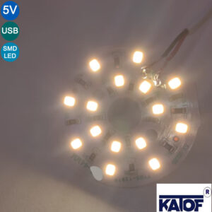 5V Usb'li Anahtarlı Gün Işığı Smd Led Lamba - Görsel 3