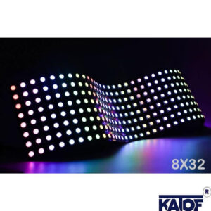 5V Ws2812 Matrix IP20 Rgb Pixel 8x32