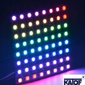 5V Ws2812 Matrix IP20 Rgb Pixel 8x8
