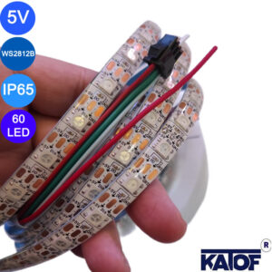 5V WS2812b IP65 RGB Pixel Şerit 60Ledli - Görsel 8