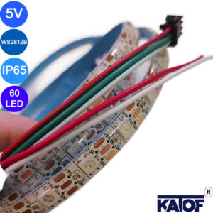 5V WS2812b IP65 RGB Pixel Şerit 60Ledli - Görsel 7