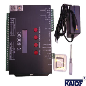 K-8000C LED Pixel Kontrol Kartı SD Kartlı SPI Controller WS2811, WS2812 SK6812 Uyumlu - Görsel 4