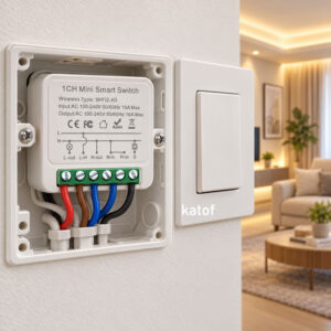 16A Tuya Wi-Fi Akıllı Röle Modülü 100-240V Tek Kanal - Görsel 2