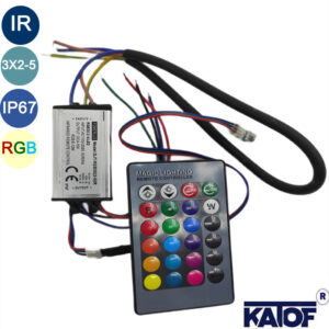 RGB3X(2-5) RGB Power Led Sürücü IR Kumandalı