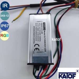 RGB3X(9-12) RGB Power Led Sürücü IR Kumandalı - Görsel 3