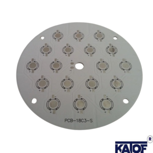 18'li Tek Renk Round Pcb 108mm Grup Lens Model - Görsel 1