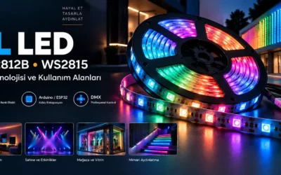 Pixel LED Nedir? | WS2811, WS2812B, WS2815 Pixel LED Çeşitleri ve Kullanım Alanları