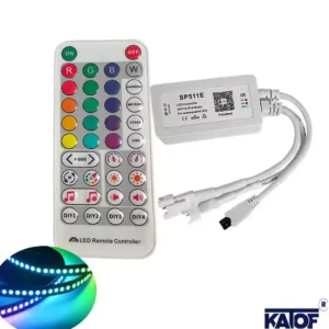 SP511E Wi-fi'li Müzik ve Sese Duyarlı Ir RGB Piksel Led Kontrol - Görsel 3