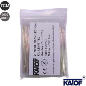 7cm Yeni nesil neon led montaj lehim teli (2000 Adet) - Görsel 3