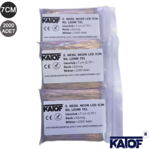 7cm Yeni nesil neon led montaj lehim teli (2000 Adet) - Görsel 4